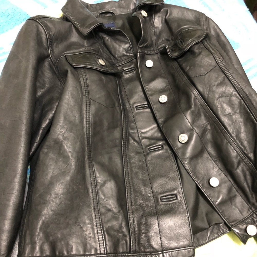 Leather Jacket by GAP